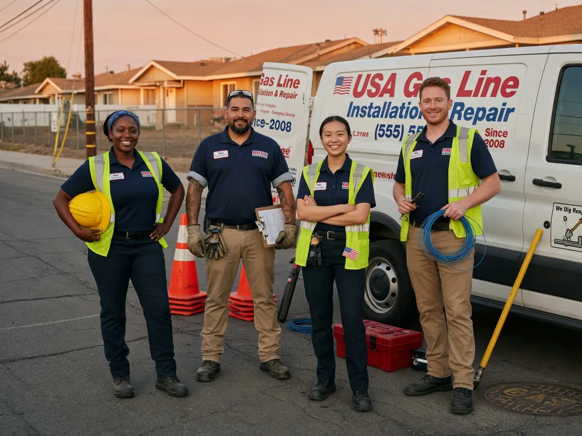 Gas Line Installation company in Accomac, VA